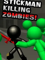 Stickman Killing Zombie