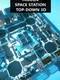 Hidden Space Station Top-Down 3D