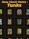 How Much Items: Tanks