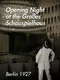 Opening Night at the Großen Schauspielhaus: Berlin 1927