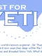 Quest for Yeti