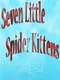 Seven Little Spider Kittens