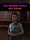 Sexy Memory Puzzle: Gay Sauna