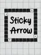 Sticky Arrow