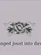 Winged Joust Into Dawn