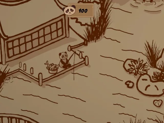 100 Hidden Pandas: Village