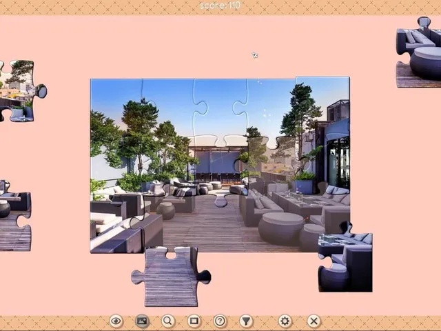 1001 Jigsaw: Interior Design