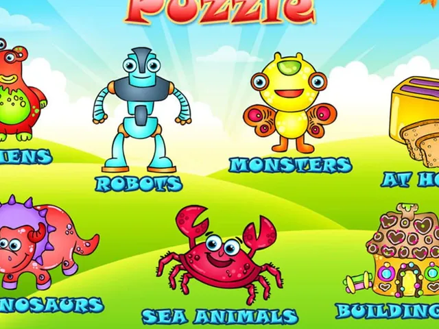 123 Kids Fun Puzzle Red