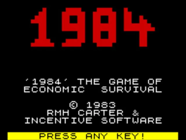 1984: A Game of Government Management
