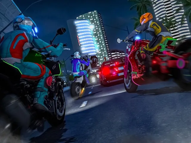 2044 Moto Racer: Cyber Racing Simulator