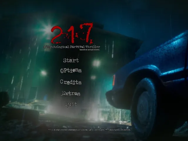 217: A Psychological Survival Thriller