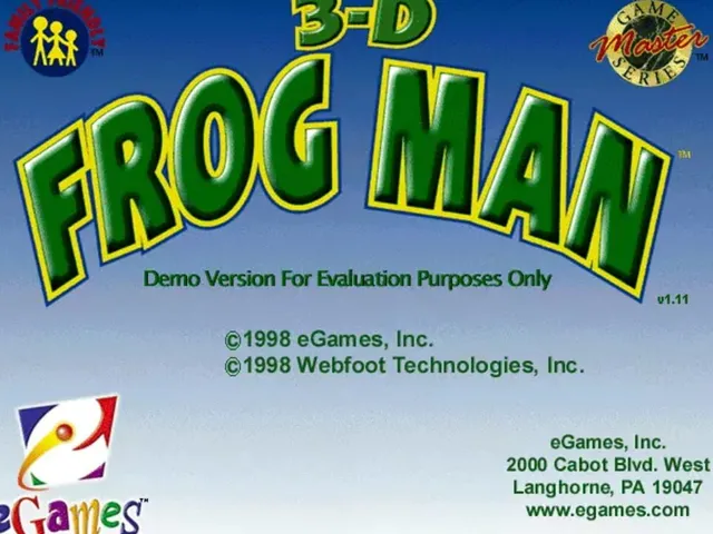3-D Frog Man