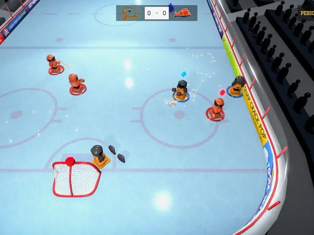 3 on 3 Super Robot Hockey