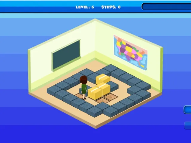 3D Box Sokoban