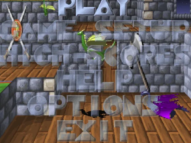 3D Dragon Castle