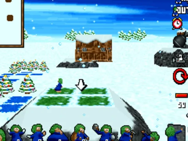 3D Lemmings Winterland