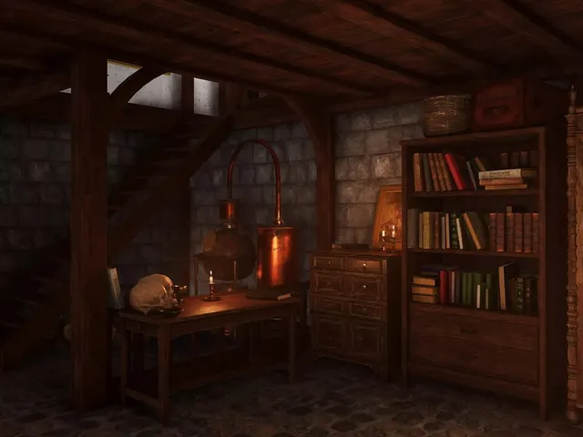 3D Puzzle: Alchemist House