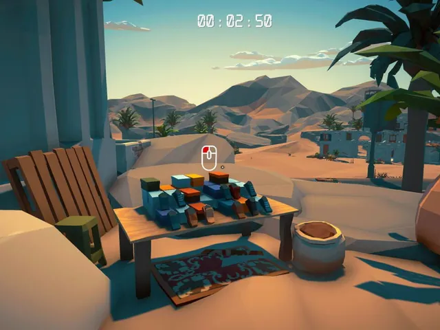 3D Puzzle: Desert Wind