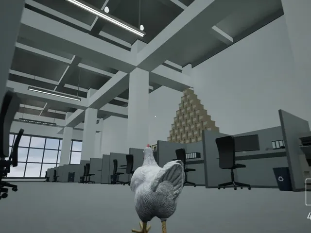 A Chicken In The Office