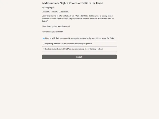 A Midsummer Night's Choice
