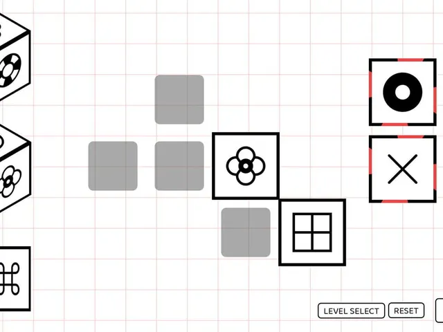A Puzzle Game where you Fold Dice