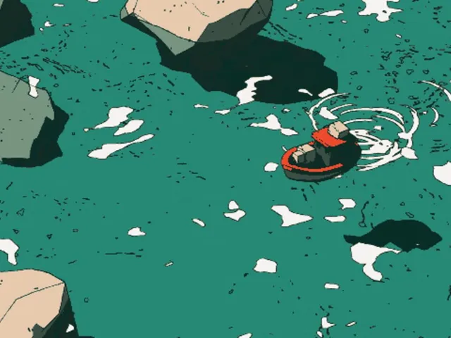 A Red Boat