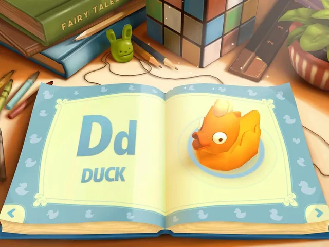 ABC Book 3D: Learn English