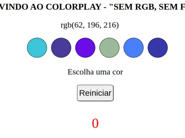 Adivinhe a Cor!