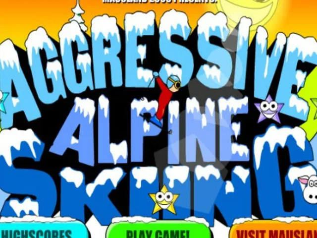 Aggressive Alpine Skiing