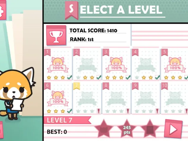 Aggretsuko Office Rush