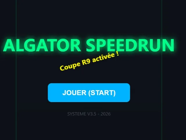 Algator Speedrun
