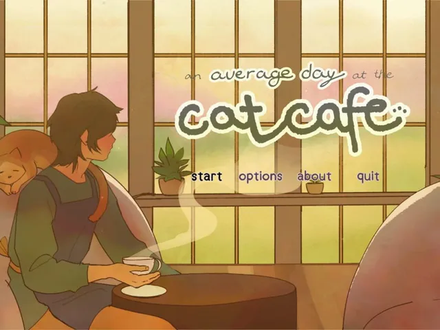 An Average Day at the Cat Café