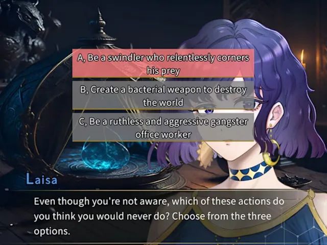 Angel Whisper: The Suspense Visual Novel Left Behind by a Game Creator.
