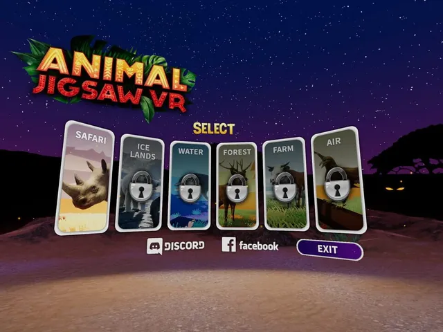 Animal Jigsaw VR