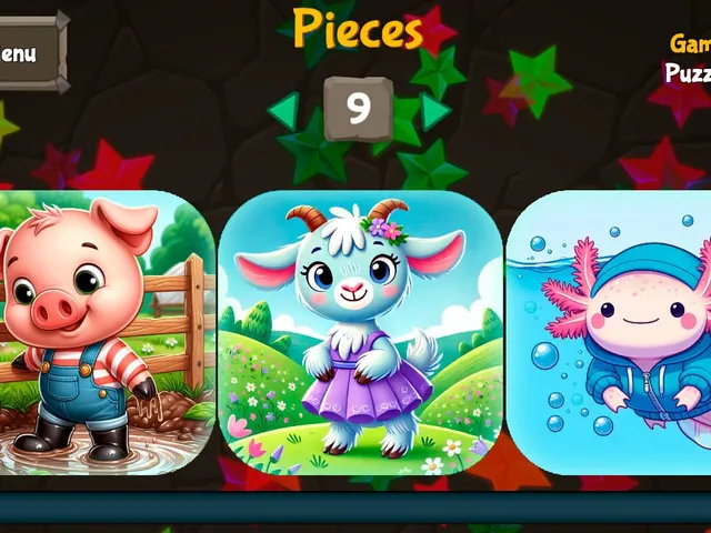 Animal Party Puzzles: Meet All the Friends