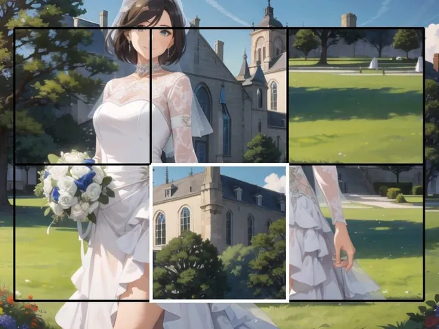 Anime Girls: Beautiful Bride