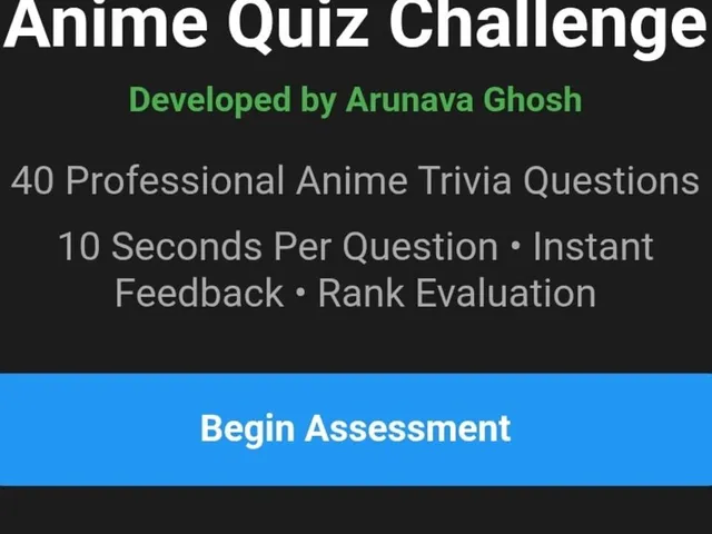 Anime Quiz Challenge