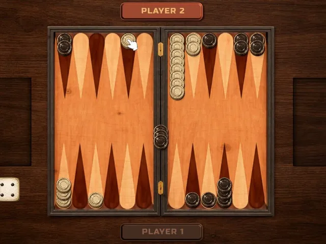 Antique Backgammon