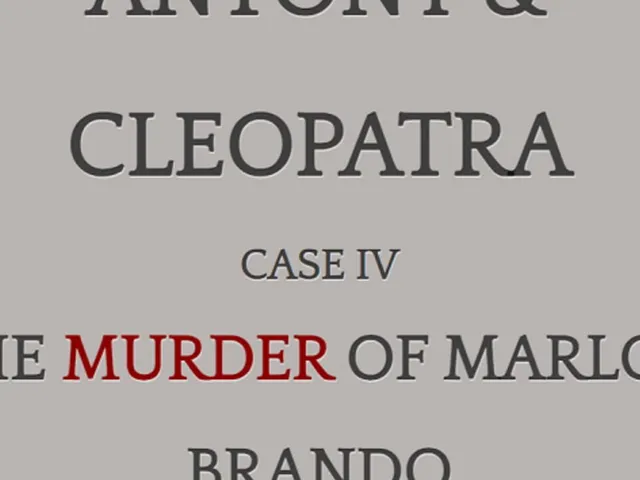 Antony & Cleopatra: Case IV: The Murder of Marlon Brando