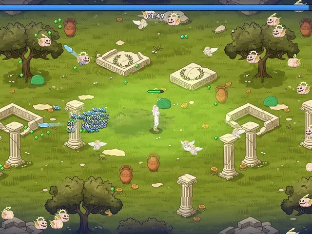 Aphrodite Evolve Weapons Survivor: Greek Gods Versus Heaven