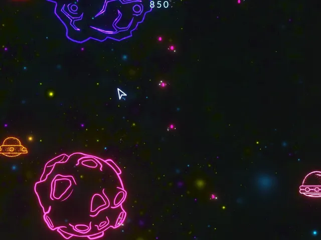 Asteroids Neon