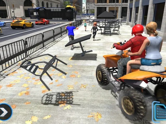 ATV Quad Bike Simulator 2018: Bike Taxi Games