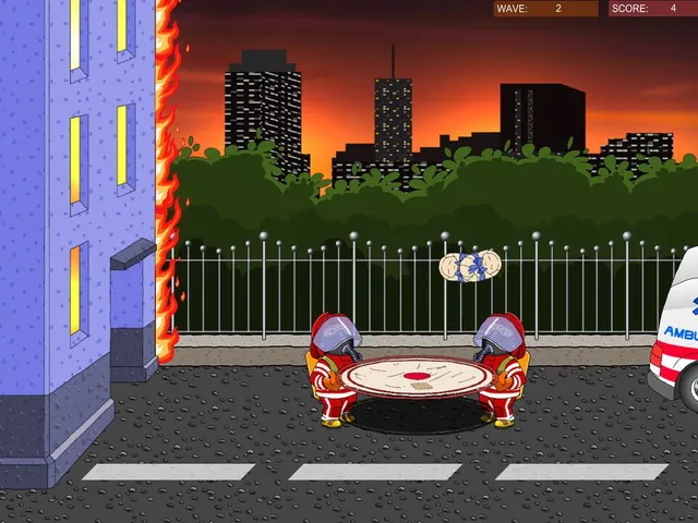 Baby's on fire