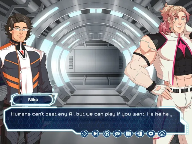 Baradroid: A Gay Visual Novel