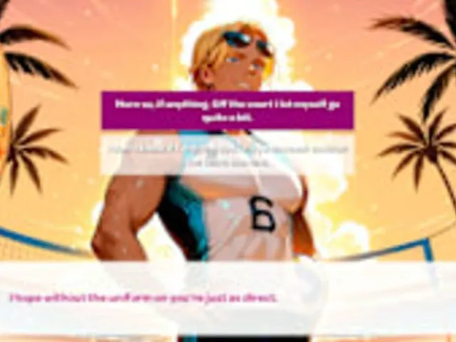 Beach Volleyball Boys: Hot Spike