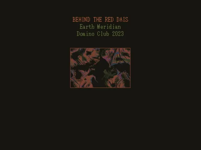 Behind the Red Dais