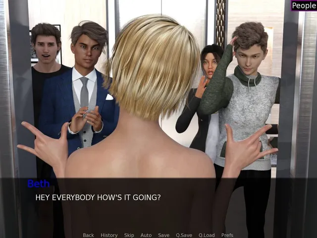 Beth the Exhibitionist