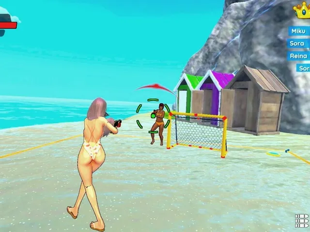 Bikini Beach: Anime Girls Assault