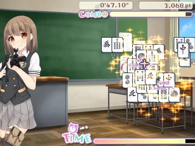 Bishoujo Battle Mahjong Solitaire