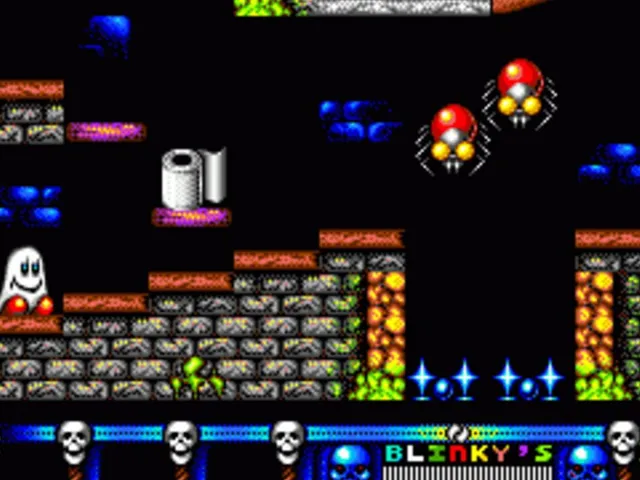 Blinky's Scary School